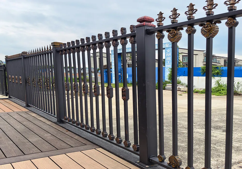 outdoor Iron fence