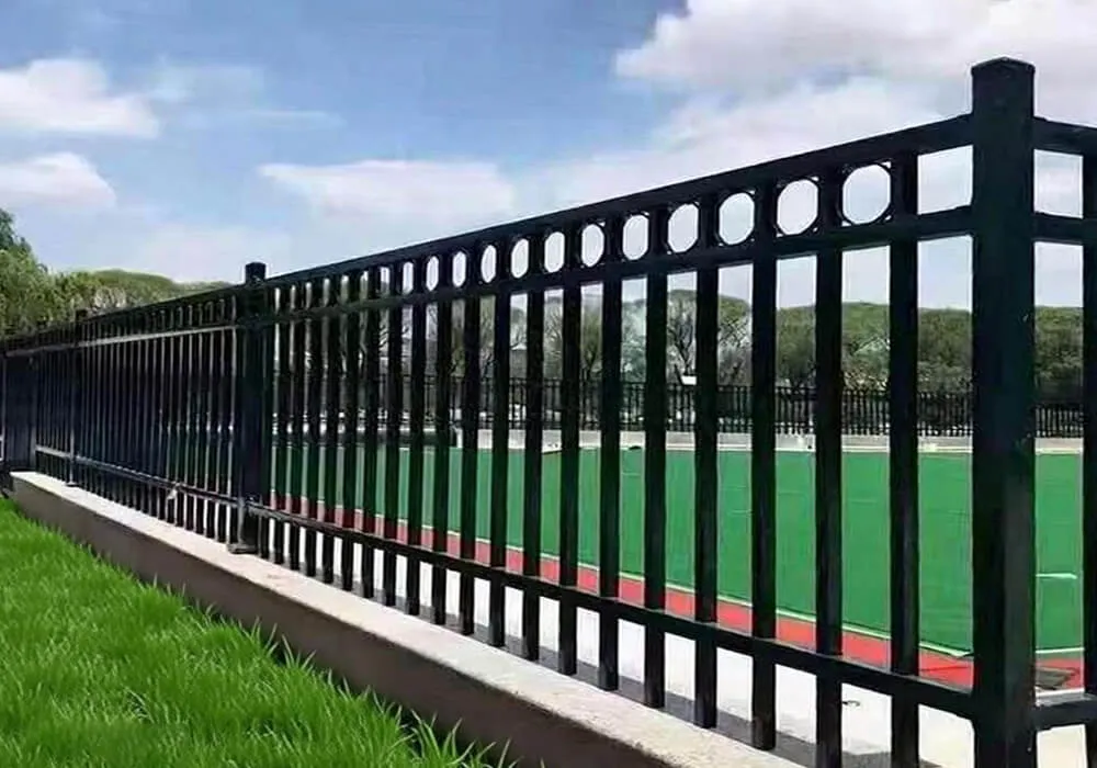 outdoor iron fence 3