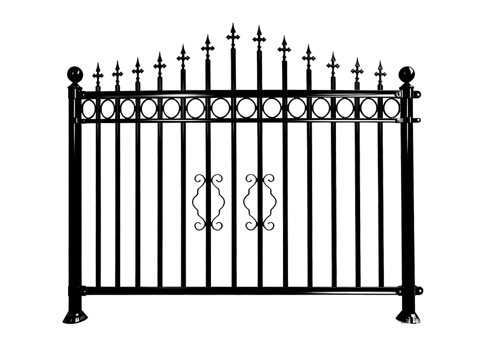 outdoor metal fence (2)