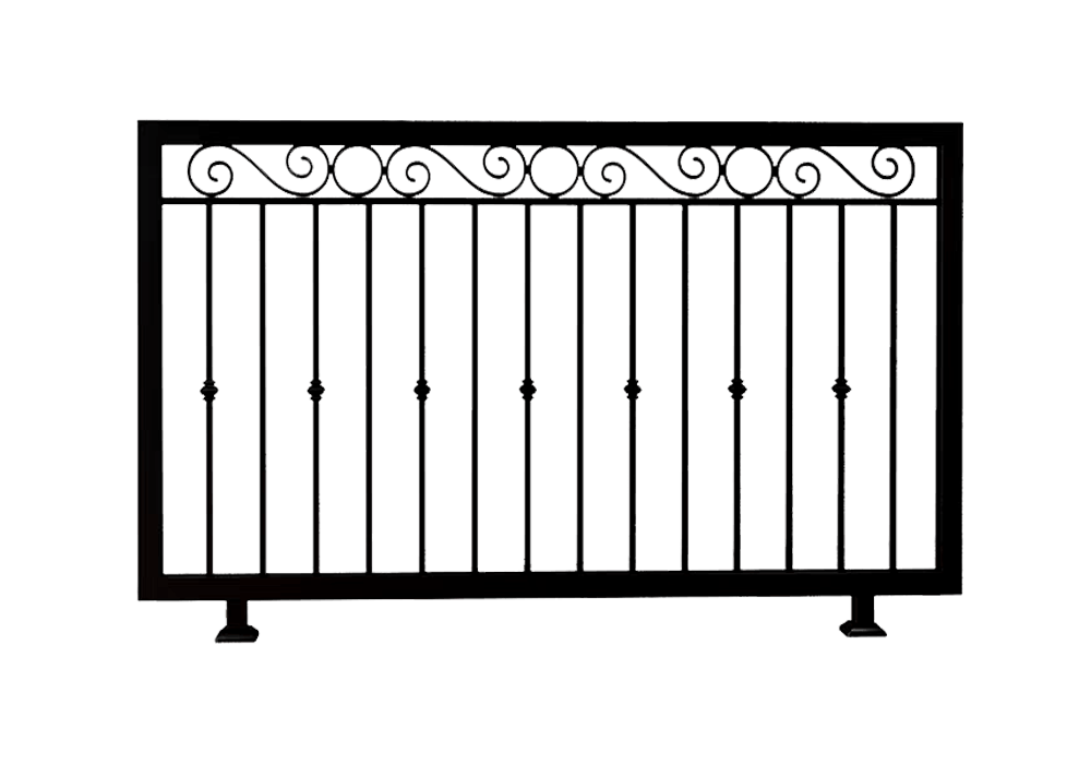 outdoor metal fence (3)