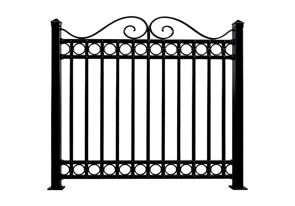 outdoor metal fence (5)
