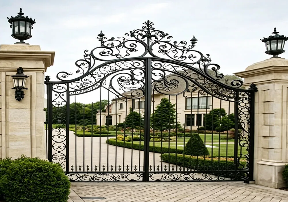Iron Fence Gate 4