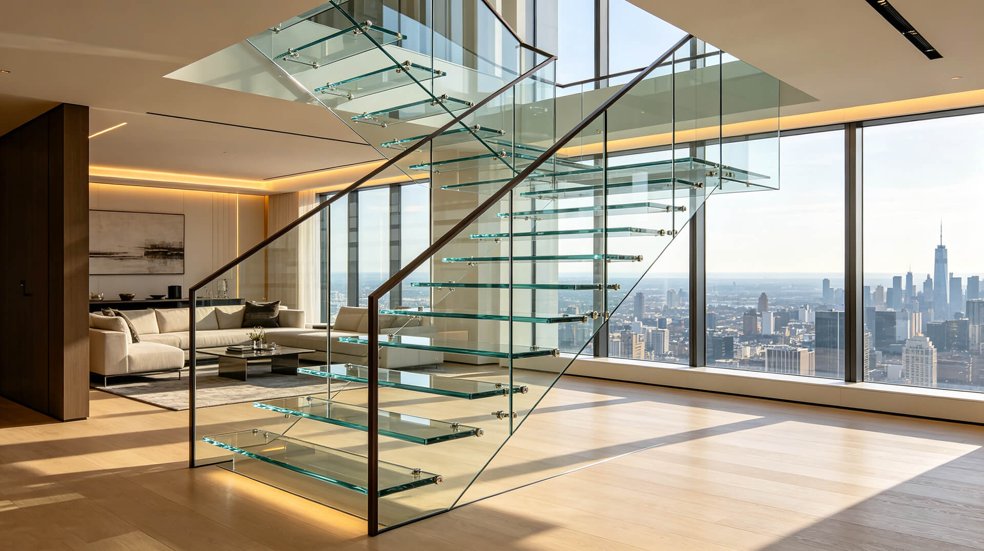 glass stair railing 14