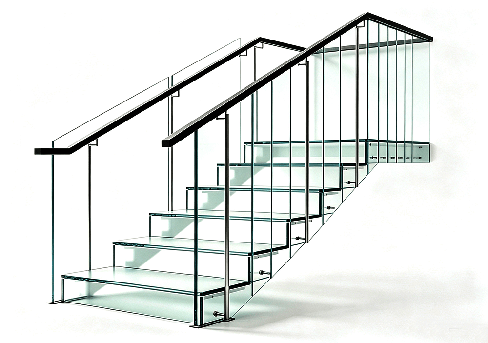 glass stair railing 2
