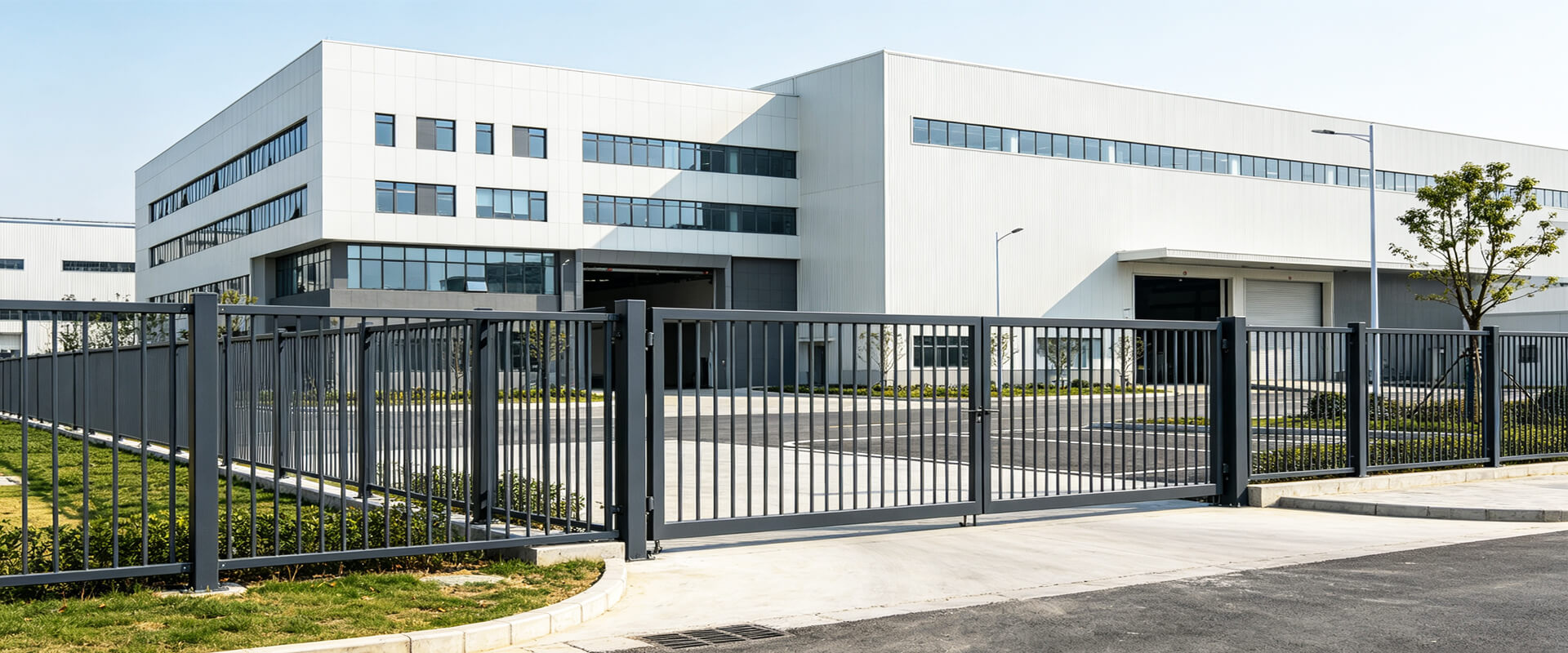 Industrial park Fencing 14
